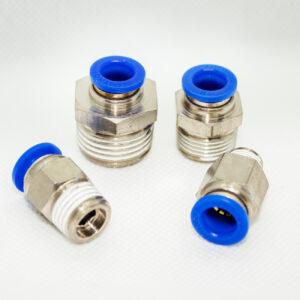 Conector recto metalico