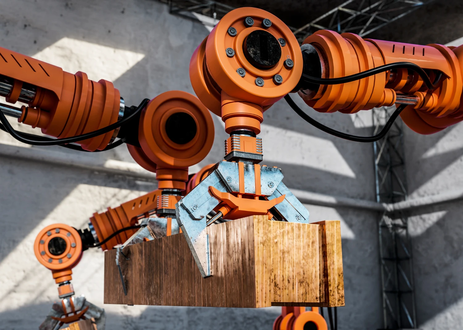 Automatización con cilindros neumáticos