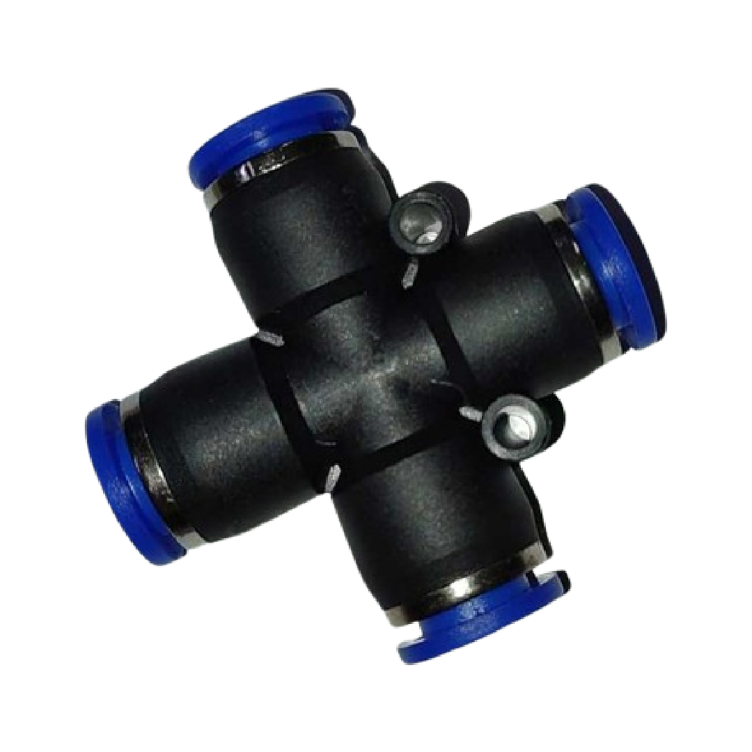 Conector Rápido 4 vías Cruz