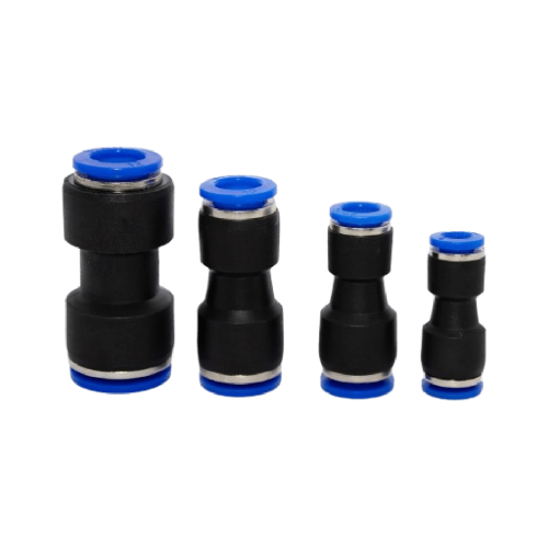 Unión y unión reducción: Conector neumático